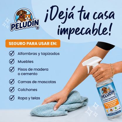 Peludín | Eliminador de Manchas y Olores